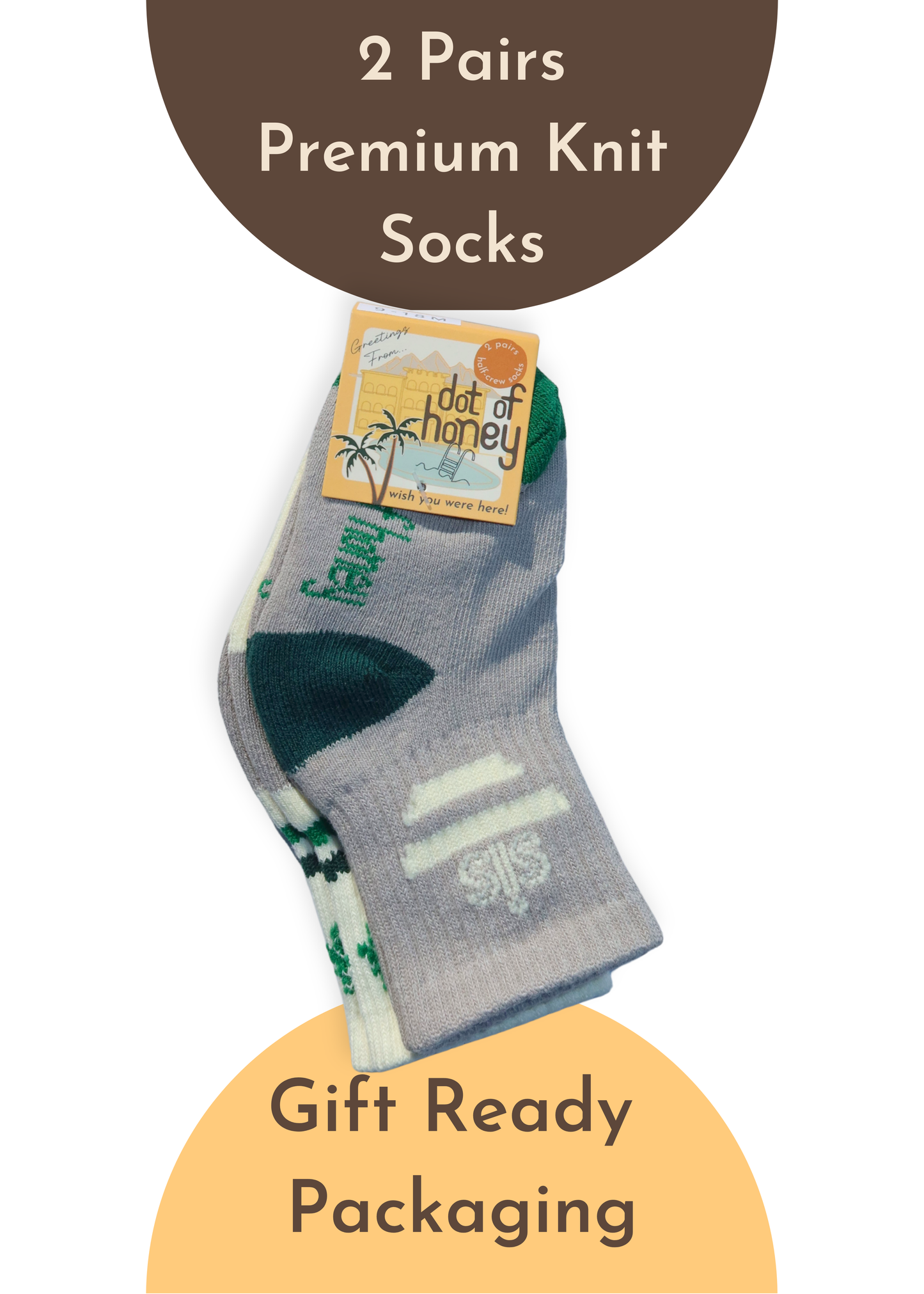 Sis + Palms Socks