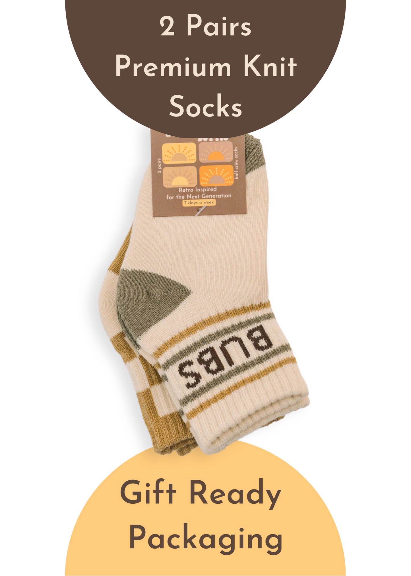 Bubs + Checkered Sock Set