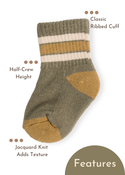 In My Kid Era + Retro Stripes Sock Set