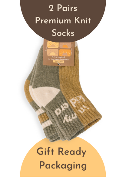 In My Kid Era + Retro Stripes Sock Set