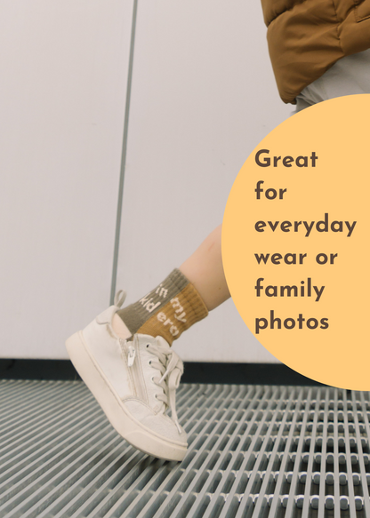 In My Kid Era + Retro Stripes Sock Set