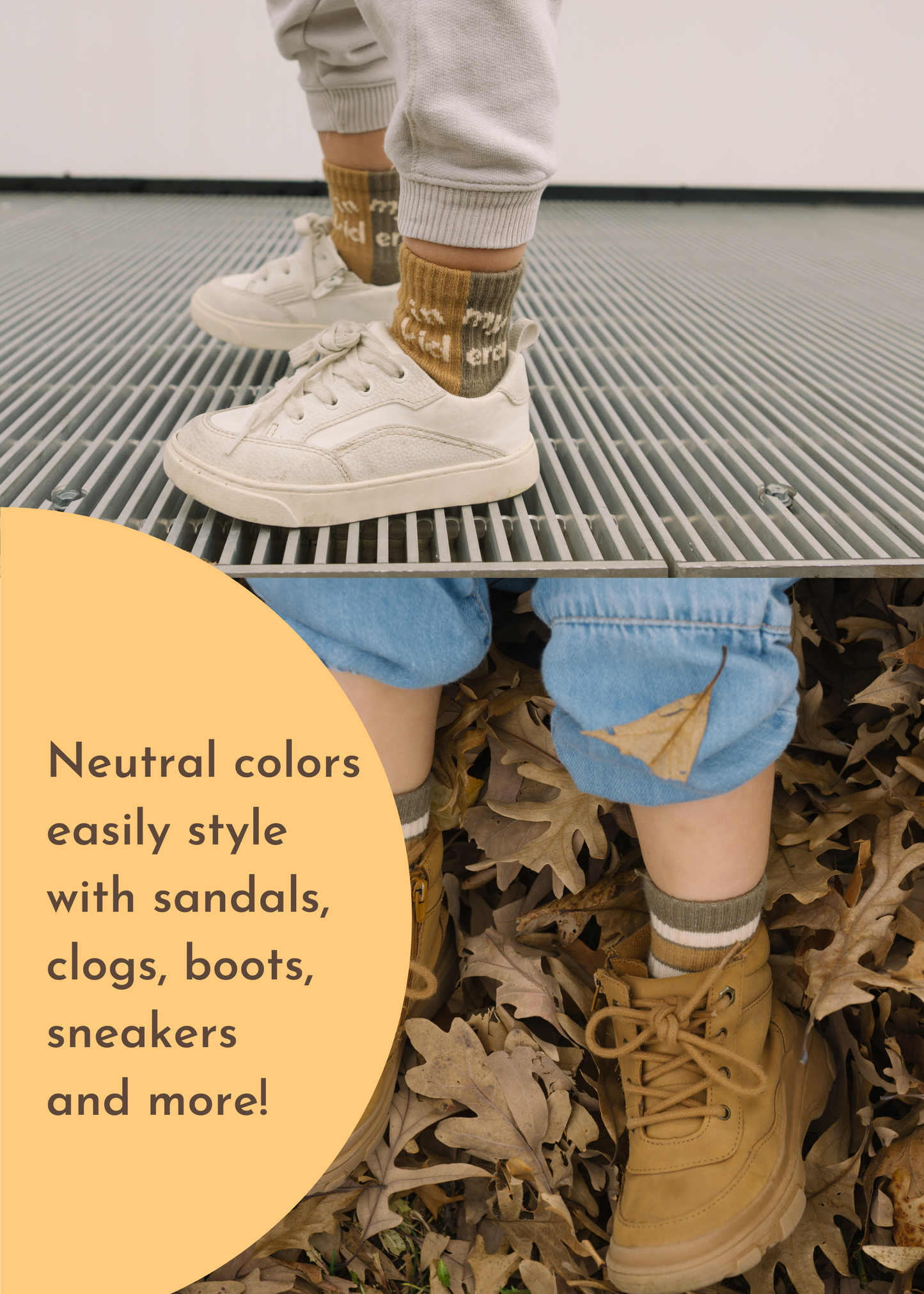 In My Kid Era + Retro Stripes Sock Set
