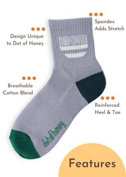 Mom + Palms Women's Sock Set