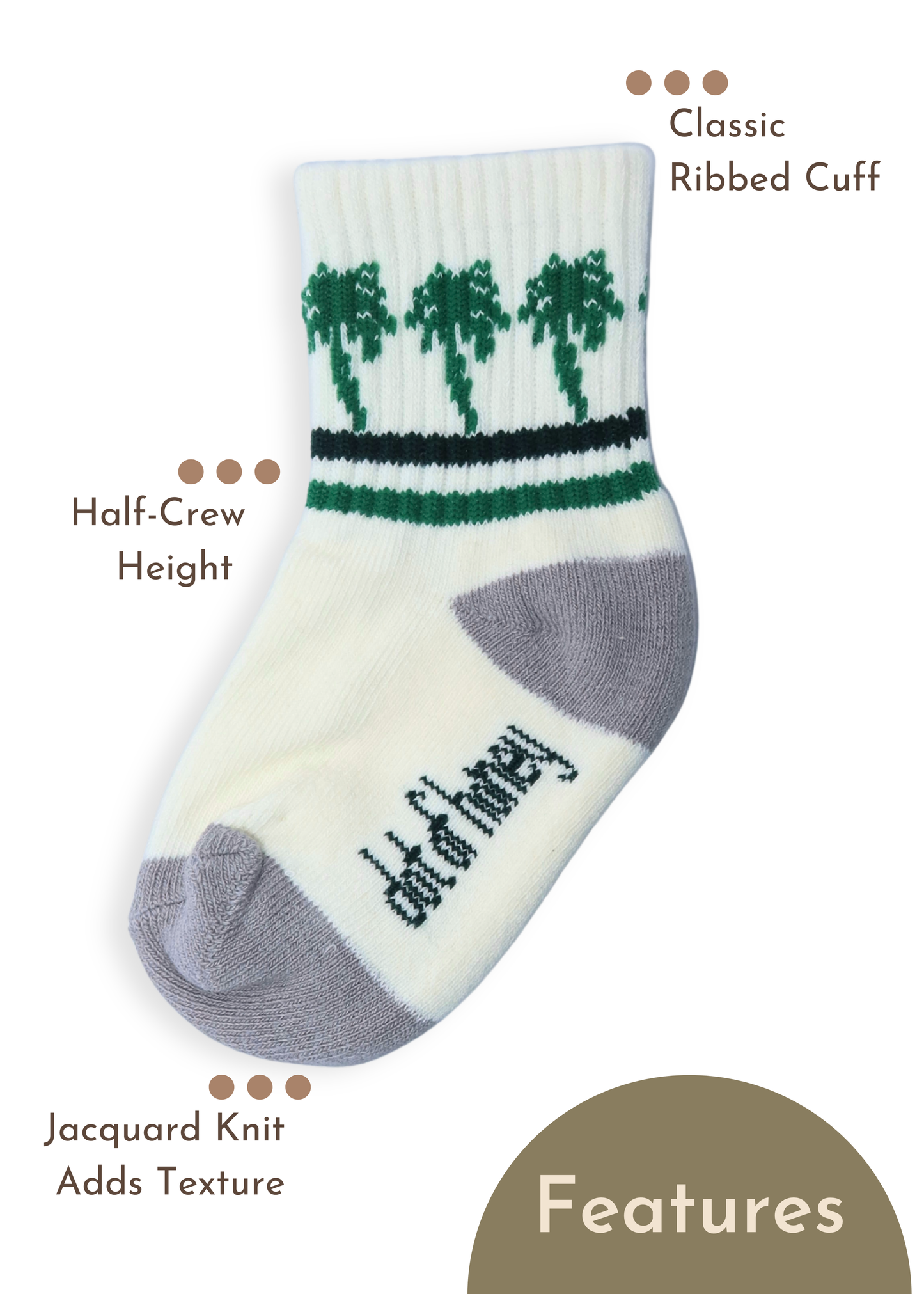 Bro + Palms Sock Set