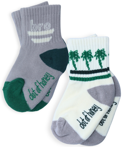 Bro + Palms Sock Set