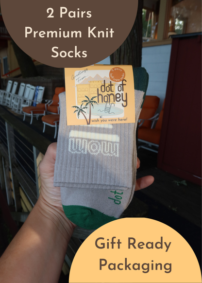 Mom + Palms Women's Sock Set