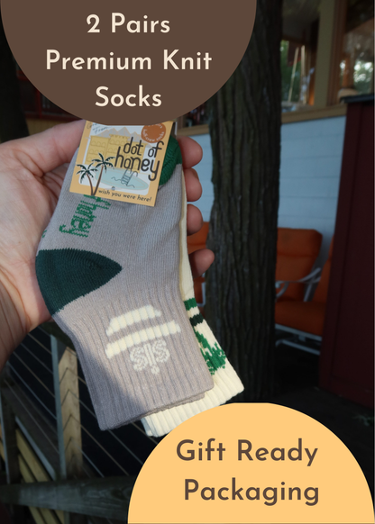 Sis + Palms Socks